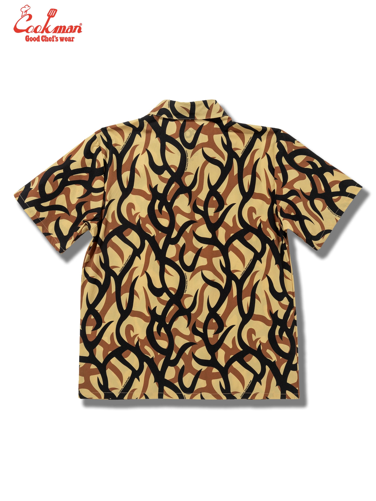 ワークシャツ Work Shirts Short Sleeve Light Tribal Camo Beige