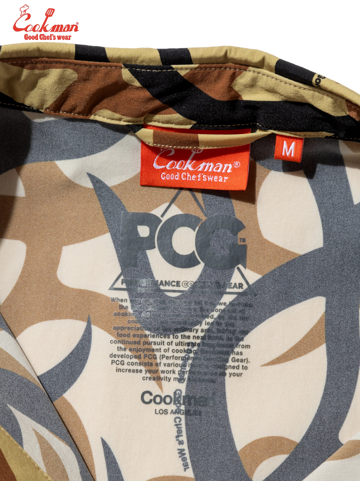 ワークシャツ Work Shirts Short Sleeve Light Tribal Camo Beige