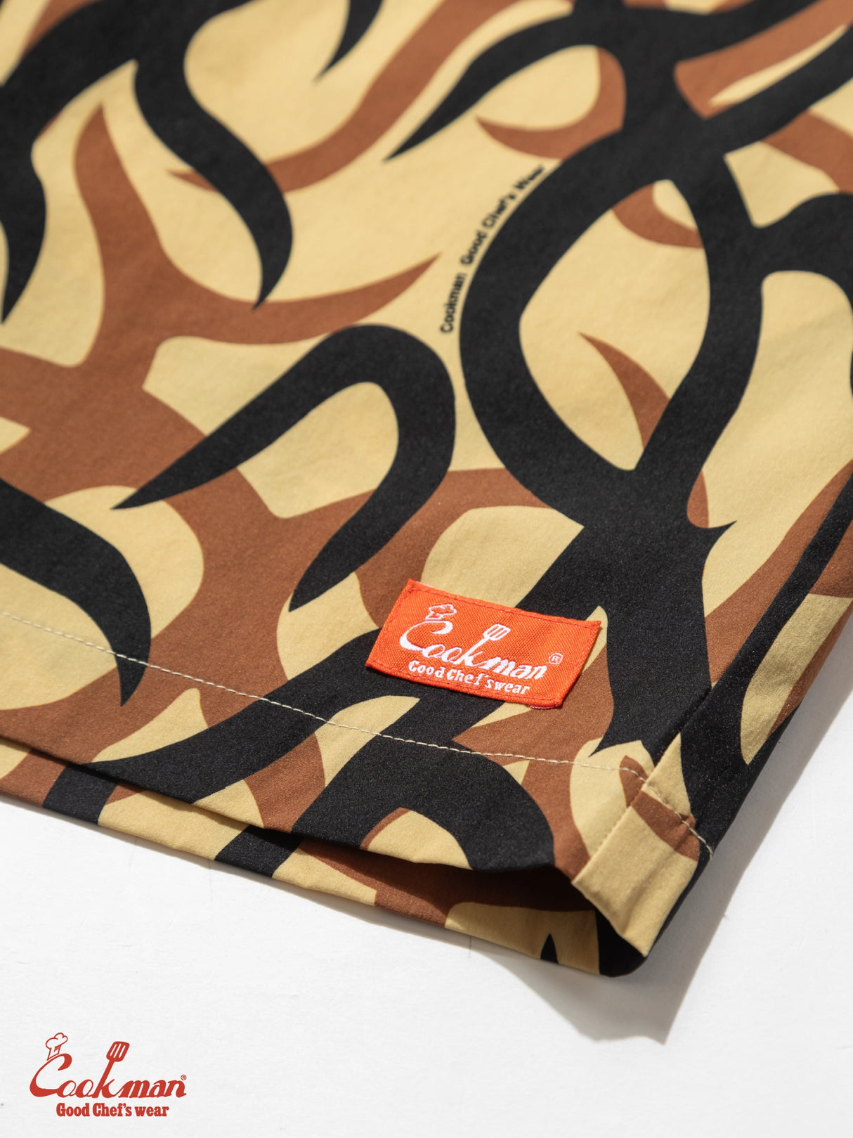 シェフパンツ Chef Pants Short Light Tribal Camo Beige