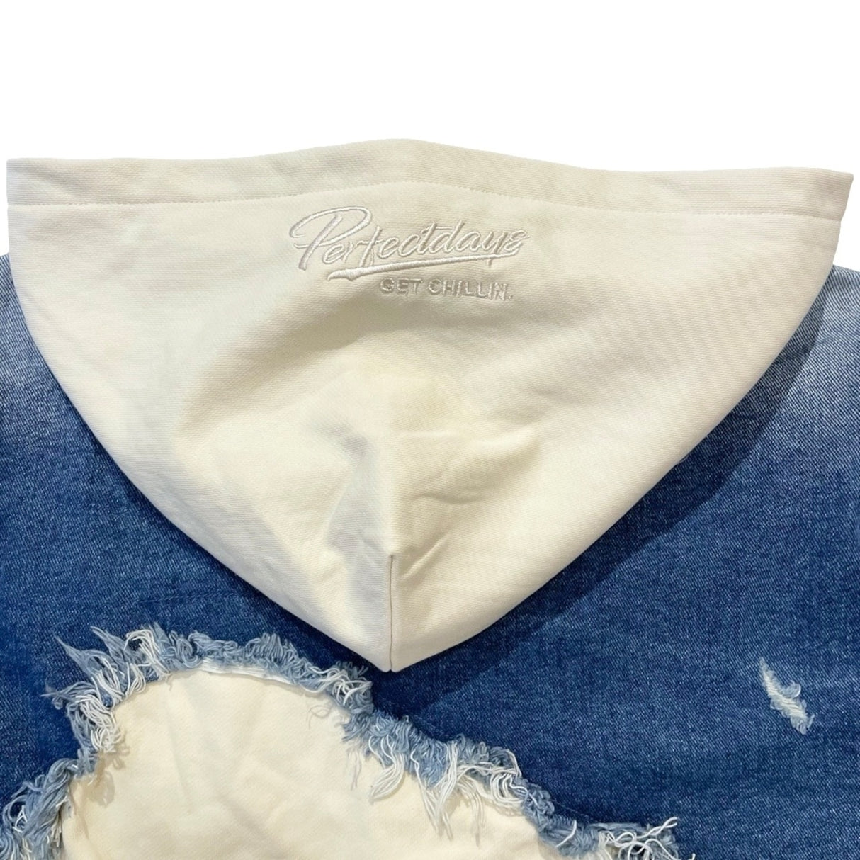 CHILLIN' -Break Denim Jacket- Blue