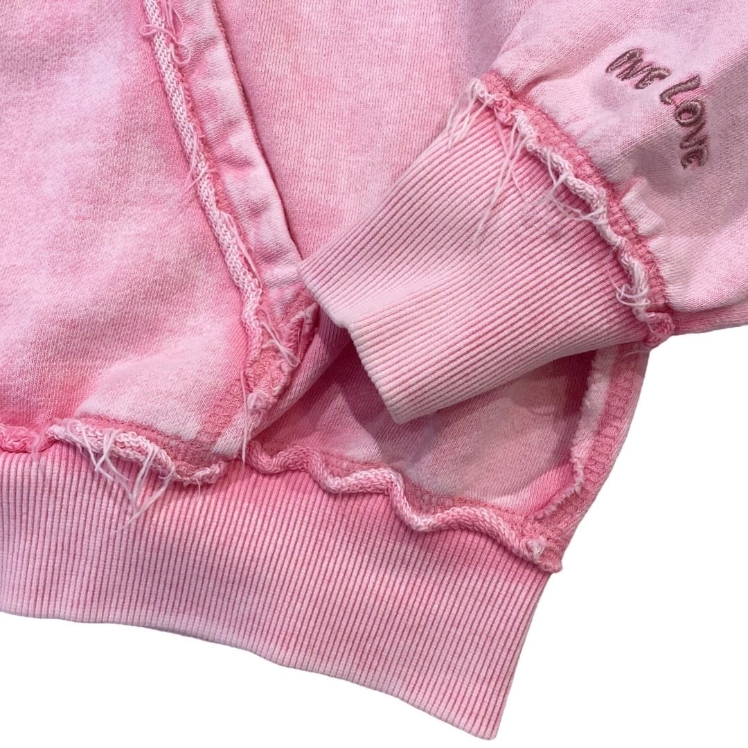 CHILLIN' -NY BUTTERFLY PIGMENT ZIP HOODIE-