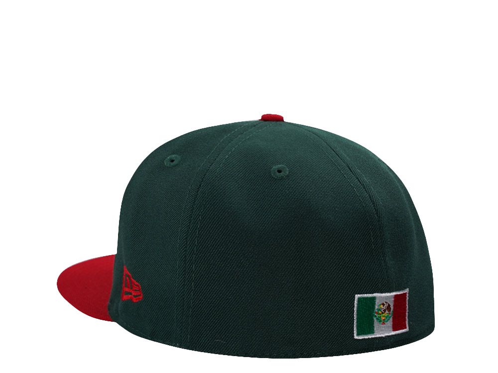 【海外買付品】NEW ERA 59FIFTY MEXICO DARK GREEN TWO TONE