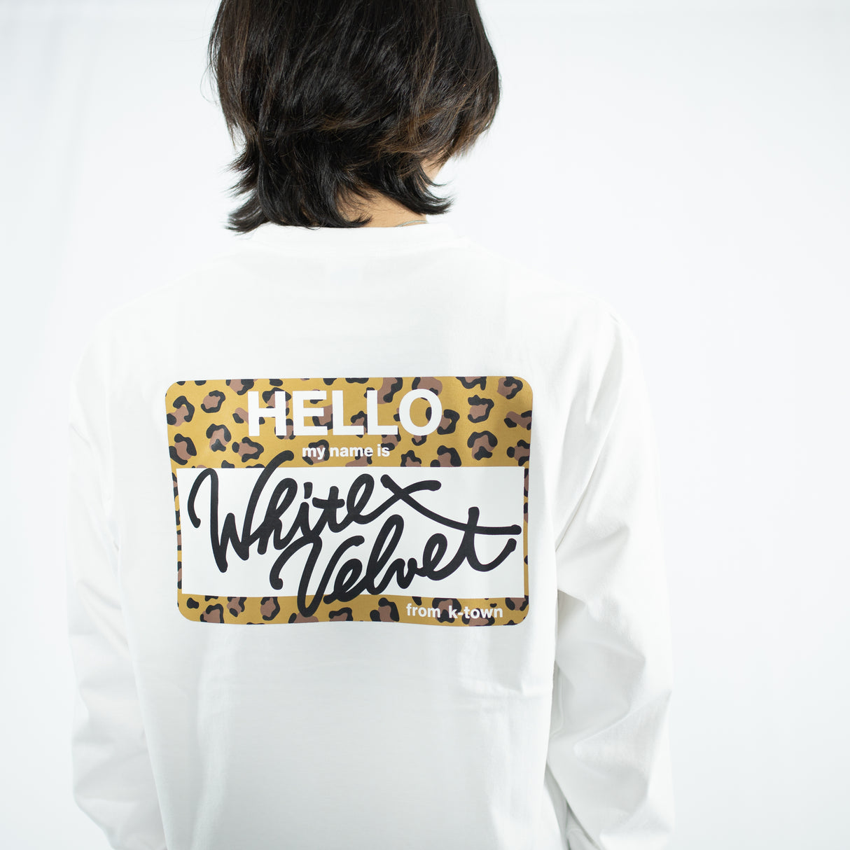 WHITE VELVET "My Name Is Leopard" L/S Tee/ホワイト ベルベット "マイネームイズ レオパード" ロングスリーブTシャツ
