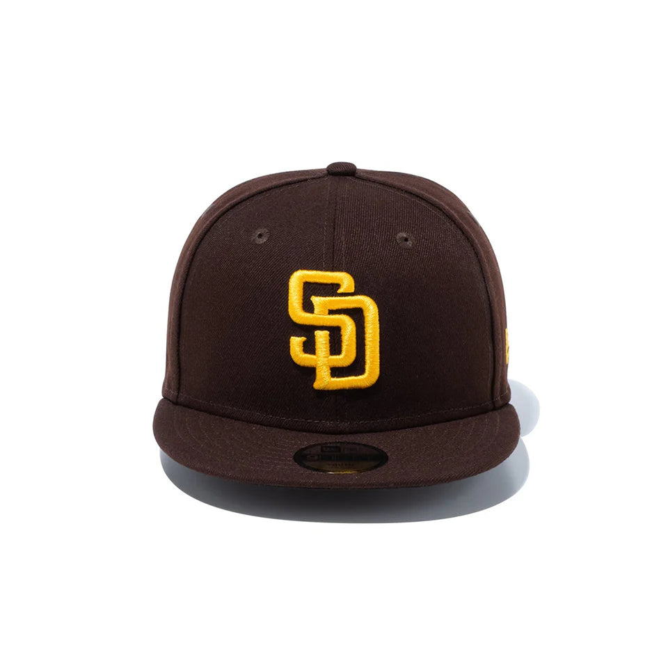 NEW ERA キッズ Youth 9FIFTY サンディエゴ・パドレス ウォルナット
