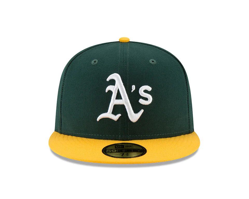 NEW ERA 59FIFTY MLBオンフィールド オークランド・アスレチックス ホーム【14524863】
