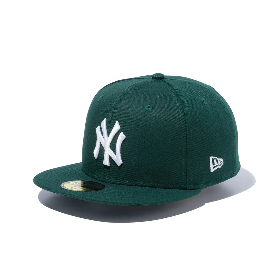 59FIFTY ニューヨーク・ヤンキース ダークグリーン × ホワイト【14525204】