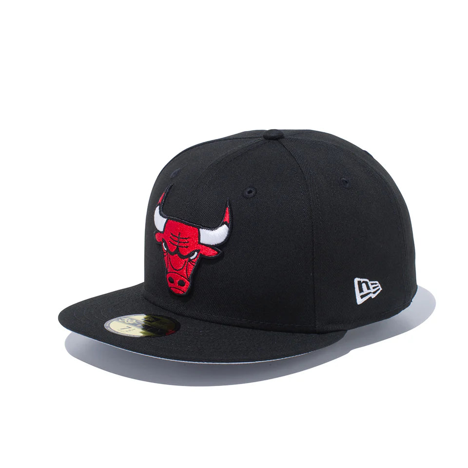 59FIFTY シカゴ・ブルズ ブラック × チームカラー【14525228】