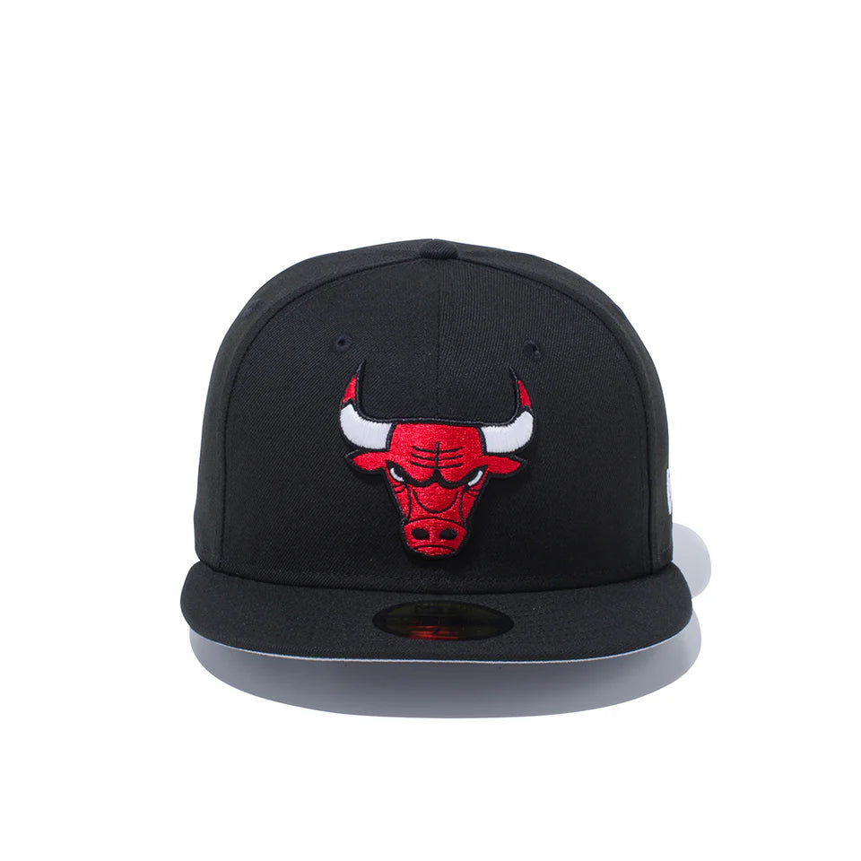 59FIFTY シカゴ・ブルズ ブラック × チームカラー【14525228】