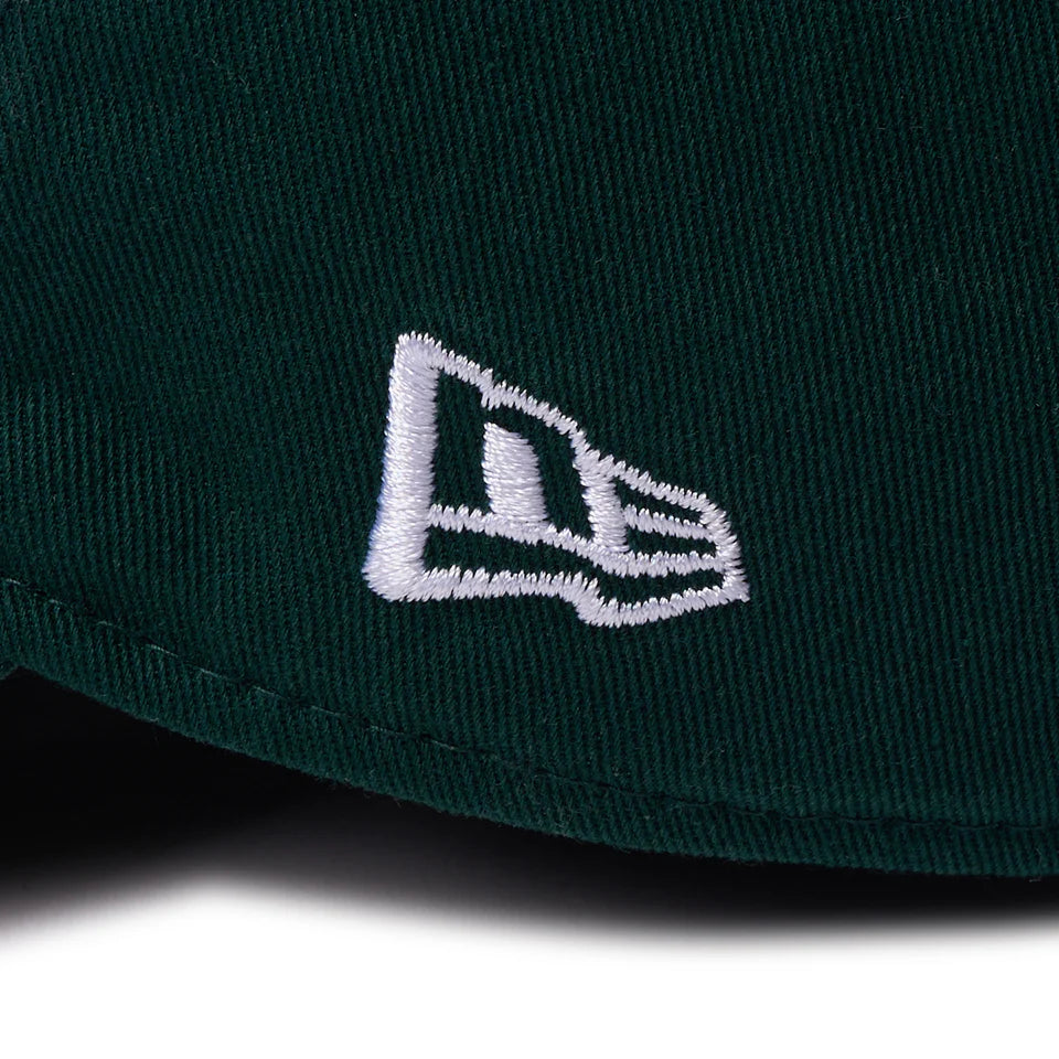 9TWENTY MLB Chain Stitch チェーンステッチ オークランド・アスレチックス ダークグリーン【14668015】