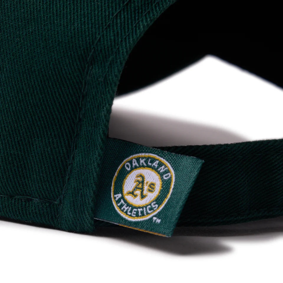 9TWENTY MLB Chain Stitch チェーンステッチ オークランド・アスレチックス ダークグリーン【14668015】