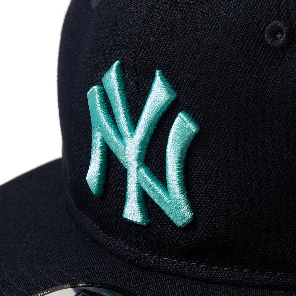 キッズ Youth 9FIFTY Color Variation ニューヨーク・ヤンキース ネイビー シーグラス【14671573】