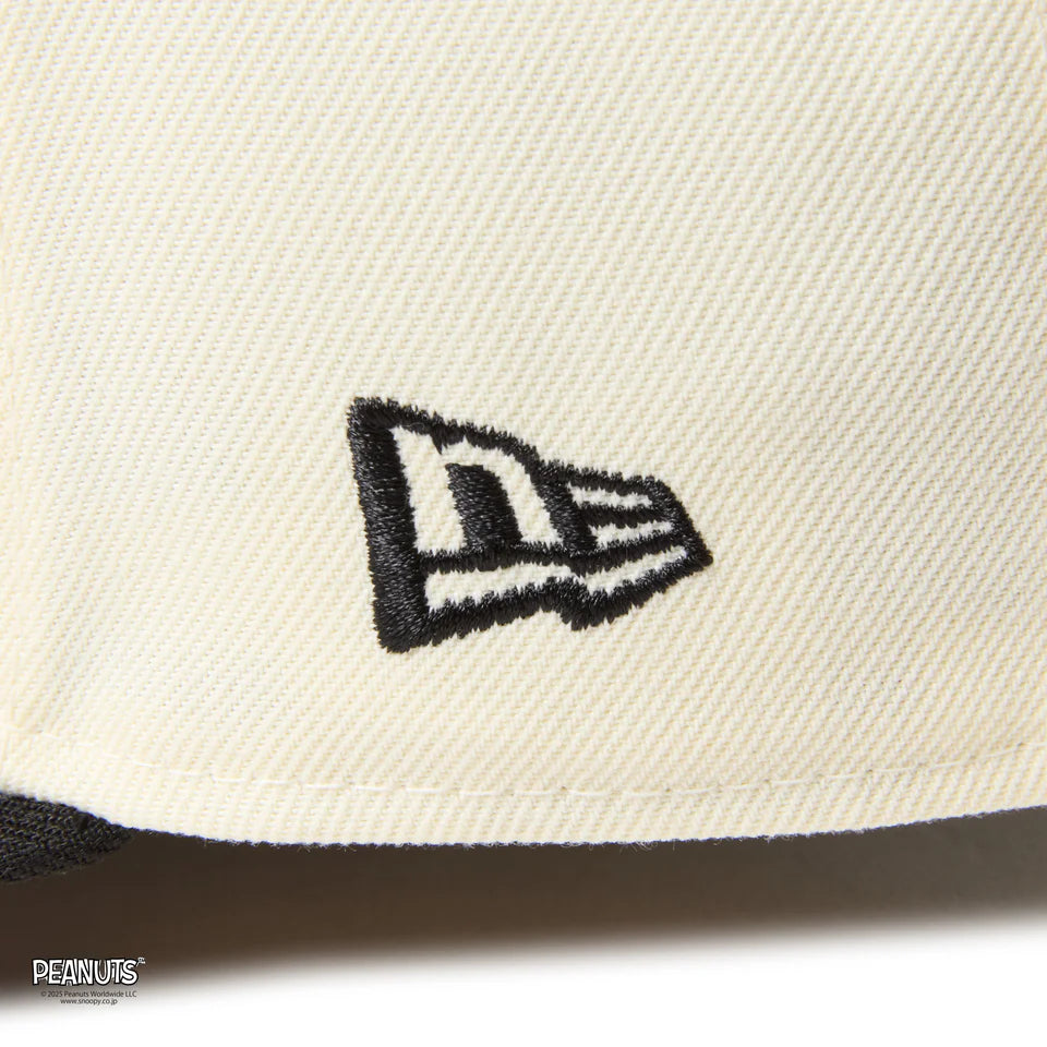キッズ Youth 9FIFTY PEANUTS ピーナッツ FRIENDSHIP クロームホワイト/ブラック【14682446】