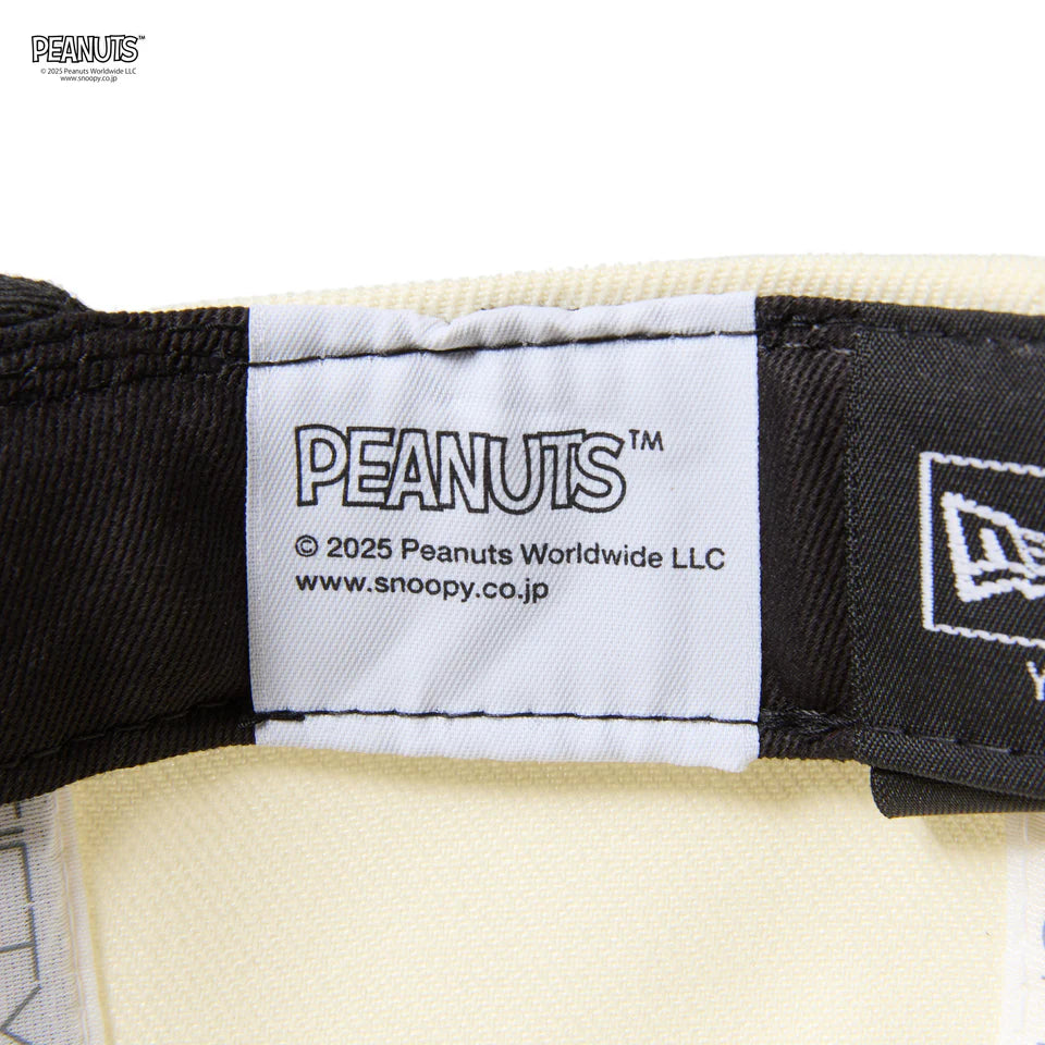 キッズ Youth 9FIFTY PEANUTS ピーナッツ FRIENDSHIP クロームホワイト/ブラック【14682446】