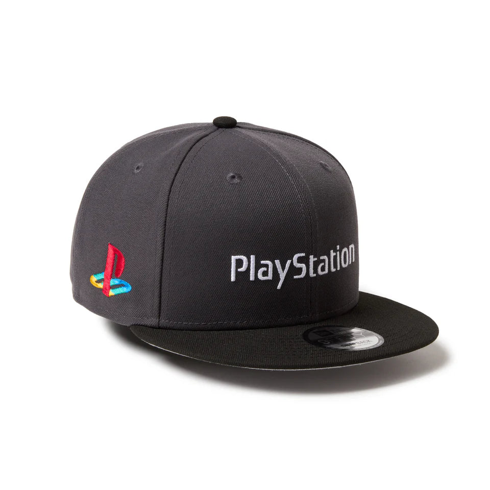 9FIFTY PlayStation プレイステーション ファミリーマーク ダークグラファイト/ブラック【14693334】