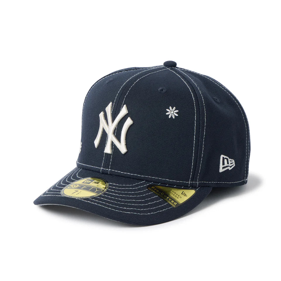 NEW ERA PC 59FIFTY Flower Embroidery ニューヨーク・ヤンキース ネイビー【14744671】