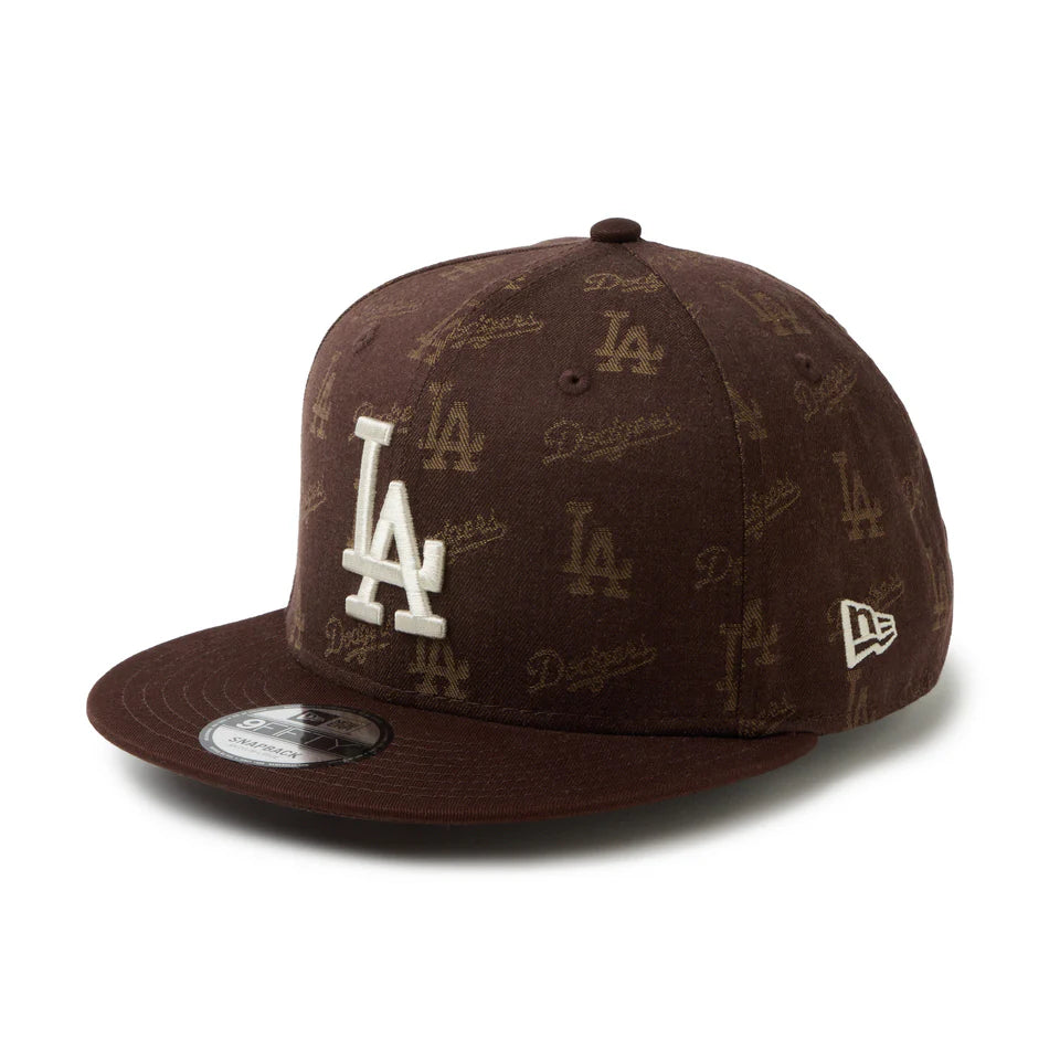 NEW ERA 9FIFTY MLB Jacquard ロサンゼルス・ドジャース ブラウン【14744818】