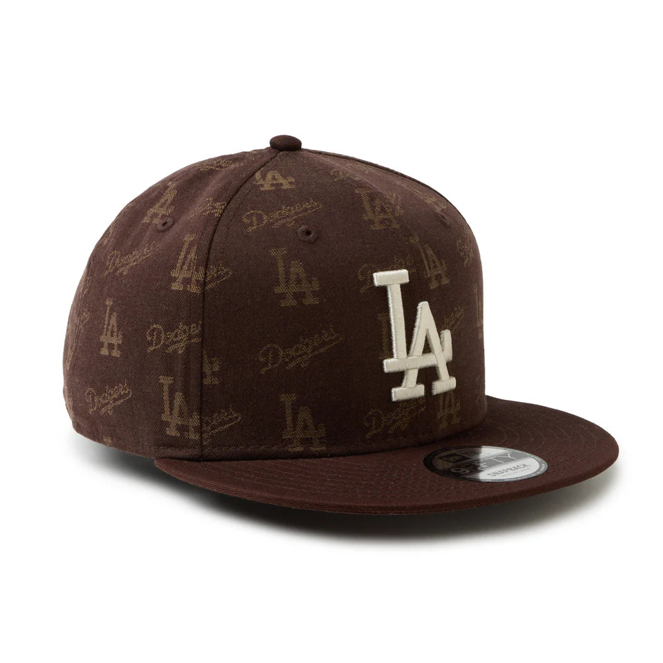 NEW ERA 9FIFTY MLB Jacquard ロサンゼルス・ドジャース ブラウン【14744818】
