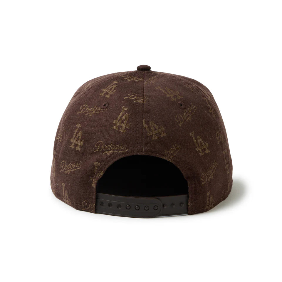 NEW ERA 9FIFTY MLB Jacquard ロサンゼルス・ドジャース ブラウン【14744818】