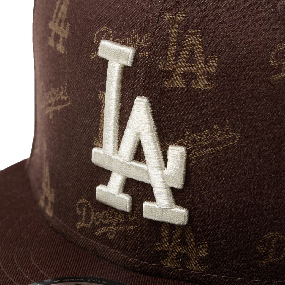 NEW ERA 9FIFTY MLB Jacquard ロサンゼルス・ドジャース ブラウン【14744818】