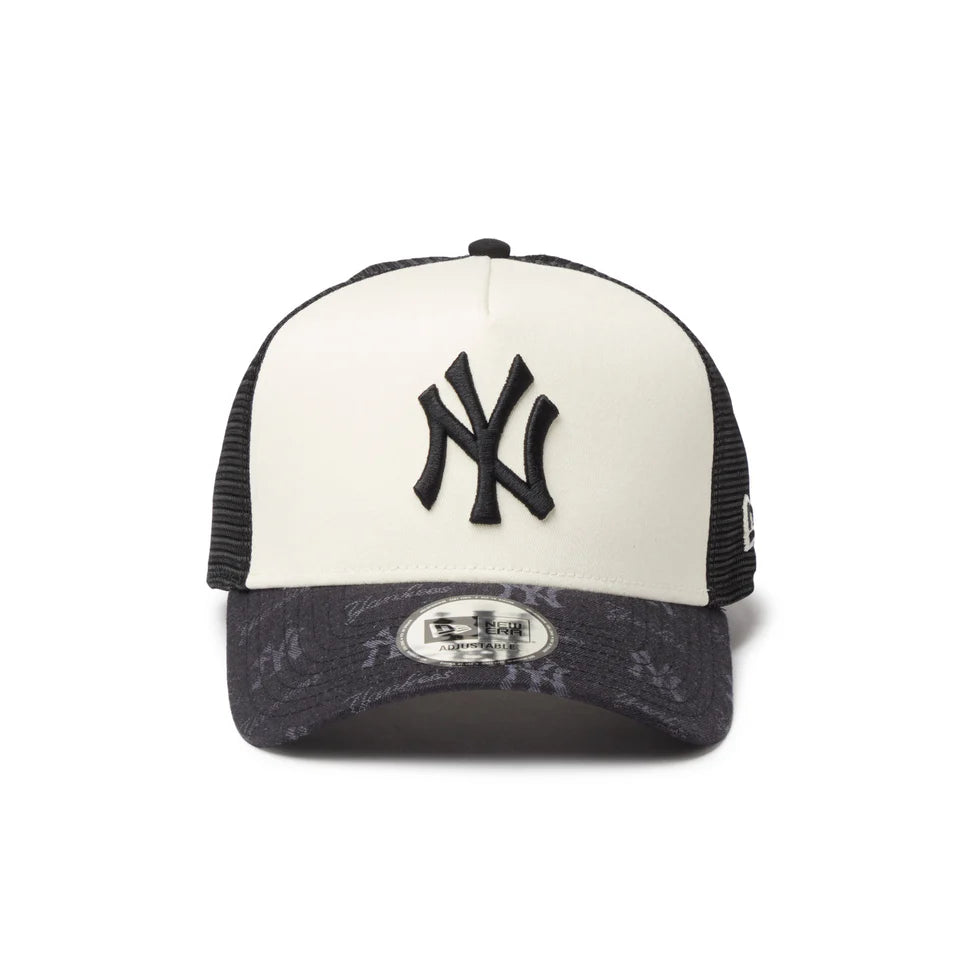 NEW ERA 9FORTY A-Frame トラッカー MLB Jacquard ニューヨーク・ヤンキース ブラック【14744896】