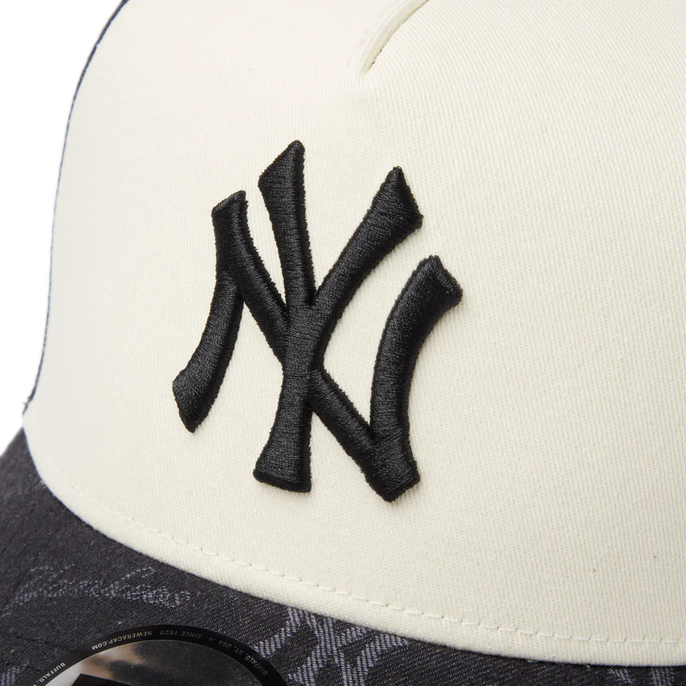 NEW ERA 9FORTY A-Frame トラッカー MLB Jacquard ニューヨーク・ヤンキース ブラック【14744896】