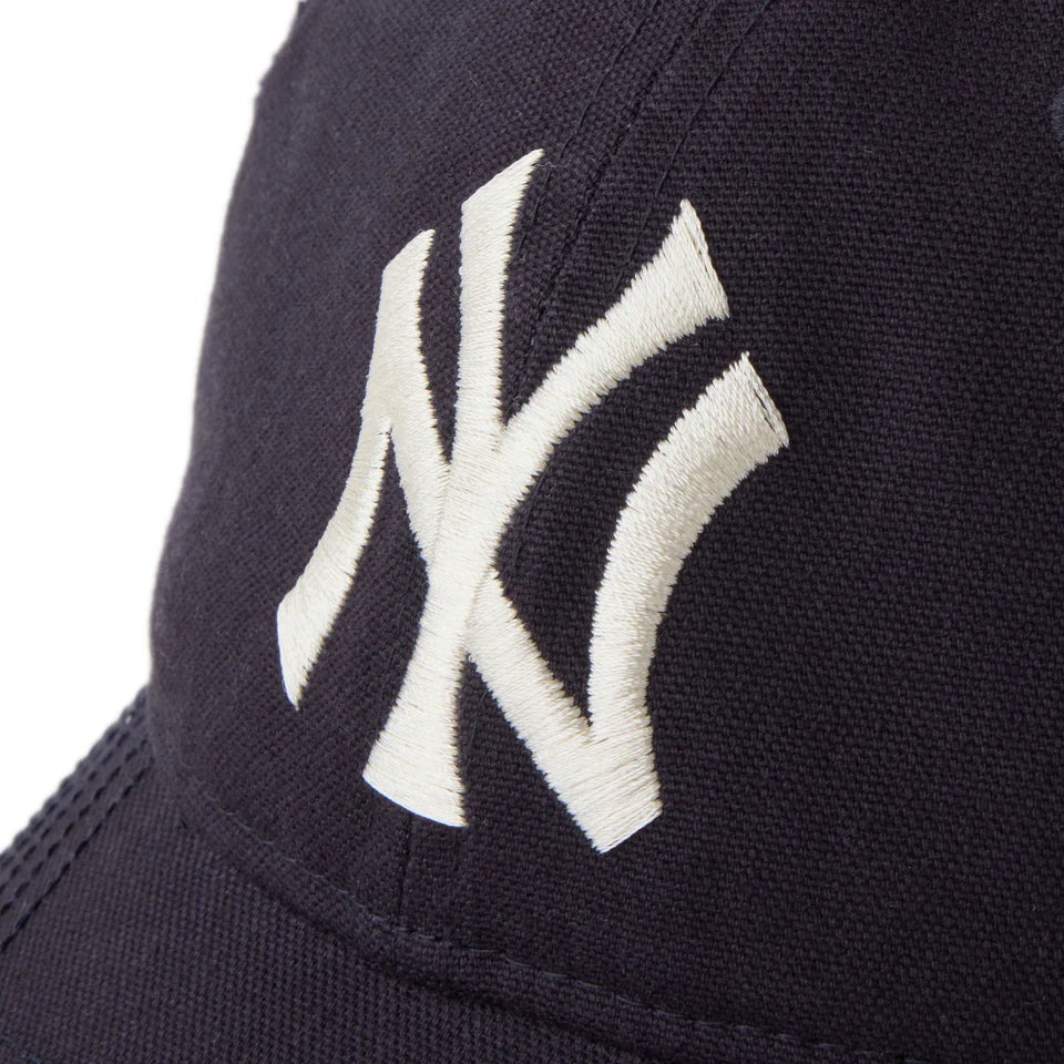 NEW ERA 9TWENTY MLB Visor Logo バイザーロゴ ダメージ ニューヨーク・ヤンキース ネイビー【14745044】