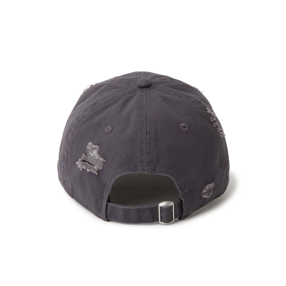 NEW ERA 9TWENTY MLB Visor Logo バイザーロゴ ダメージ ニューヨーク・ヤンキース グラファイト【14745045】