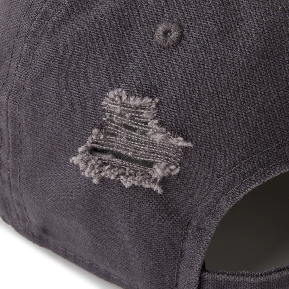 NEW ERA 9TWENTY MLB Visor Logo バイザーロゴ ダメージ ニューヨーク・ヤンキース グラファイト【14745045】