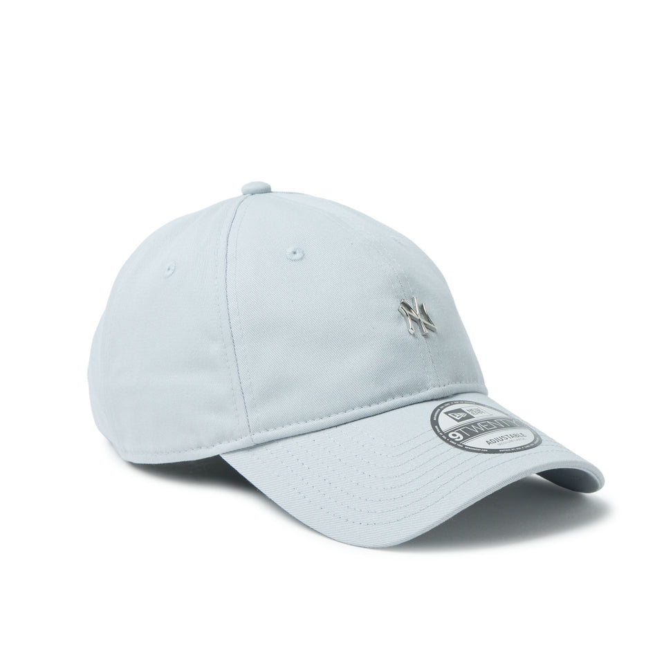 NEW ERA 9TWENTY Metal Logo Mini ニューヨーク・ヤンキース スノーグレー【14745051】