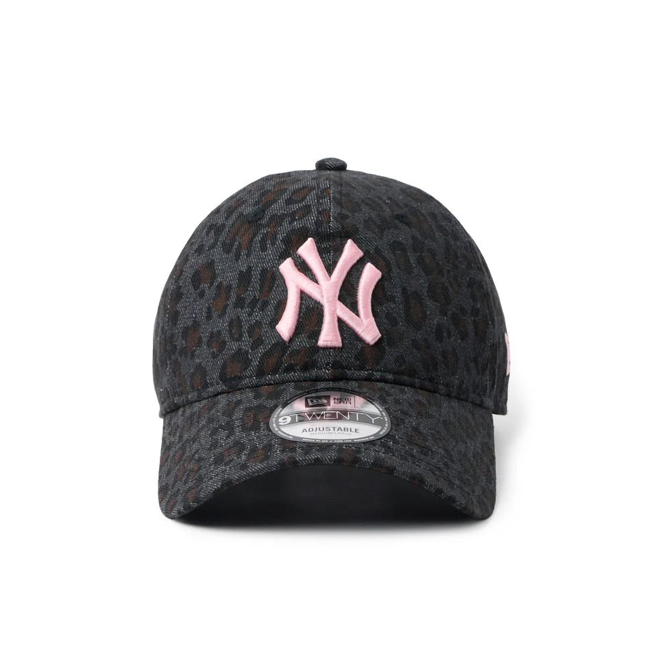 NEW ERA 9TWENTY Leopard ニューヨーク・ヤンキース ブラック ピンク【14745052】
