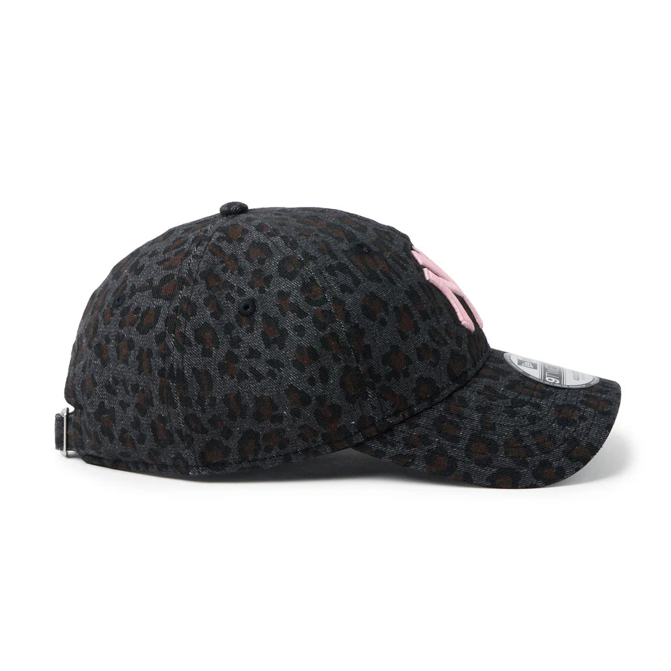 NEW ERA 9TWENTY Leopard ニューヨーク・ヤンキース ブラック ピンク【14745052】