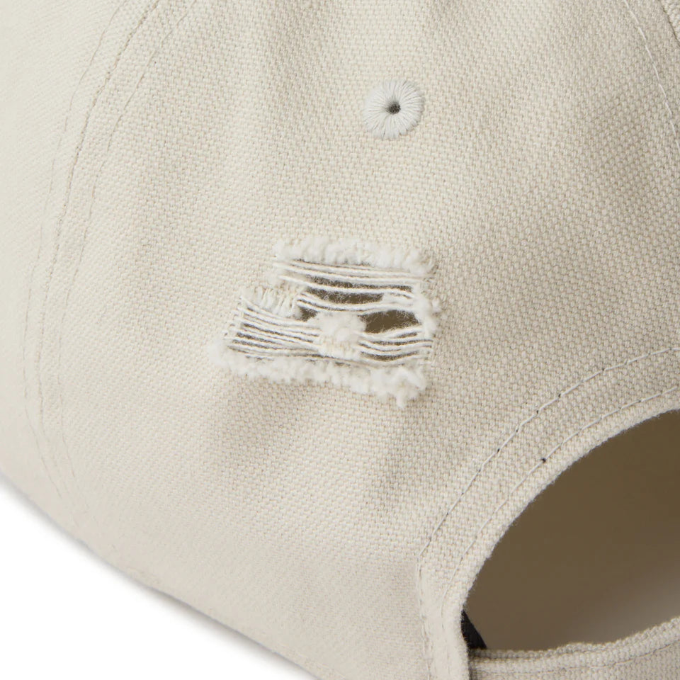NEW ERA 9TWENTY MLB Visor Logo バイザーロゴ ダメージ ロサンゼルス・ドジャース ストーン【14745078】