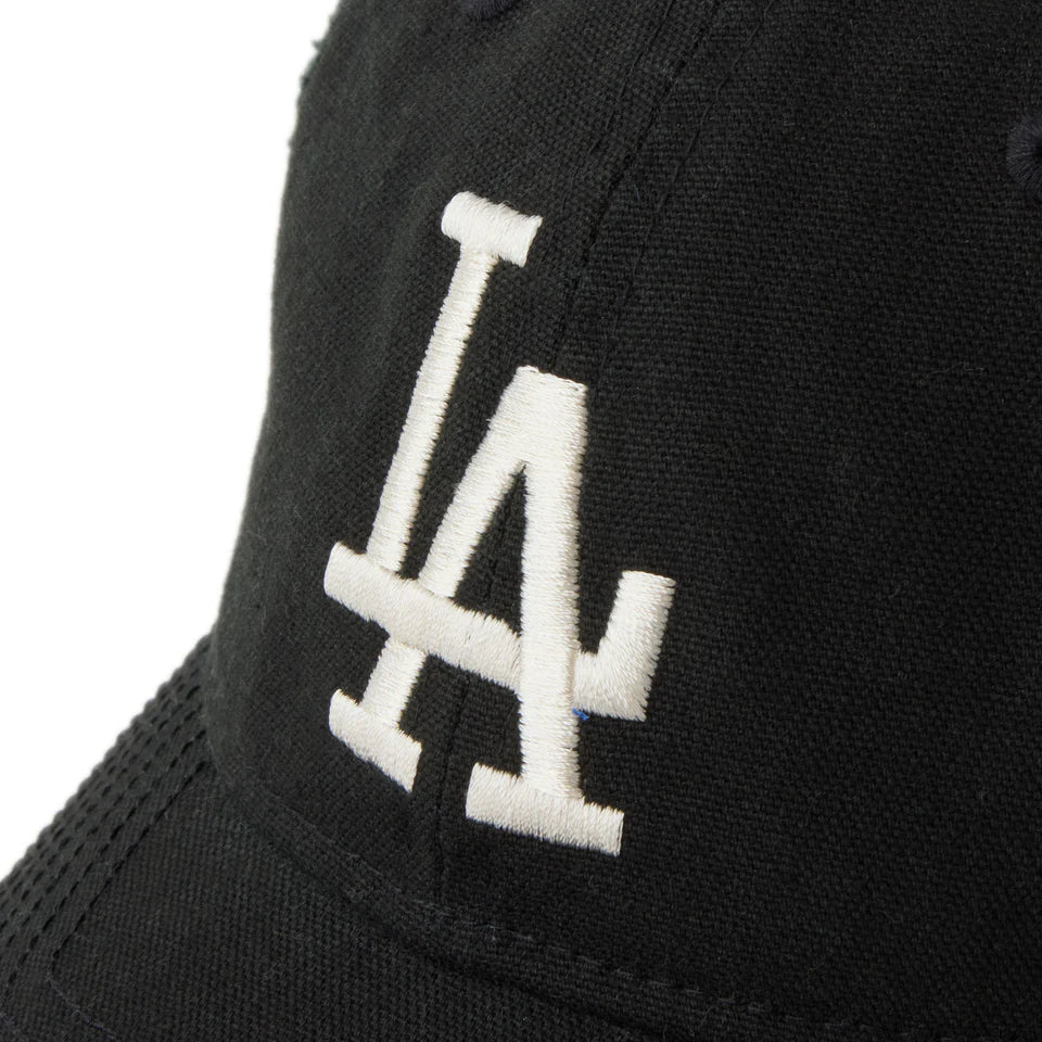 NEW ERA 9TWENTY MLB Visor Logo バイザーロゴ ダメージ ロサンゼルス・ドジャース ブラック【14745079】