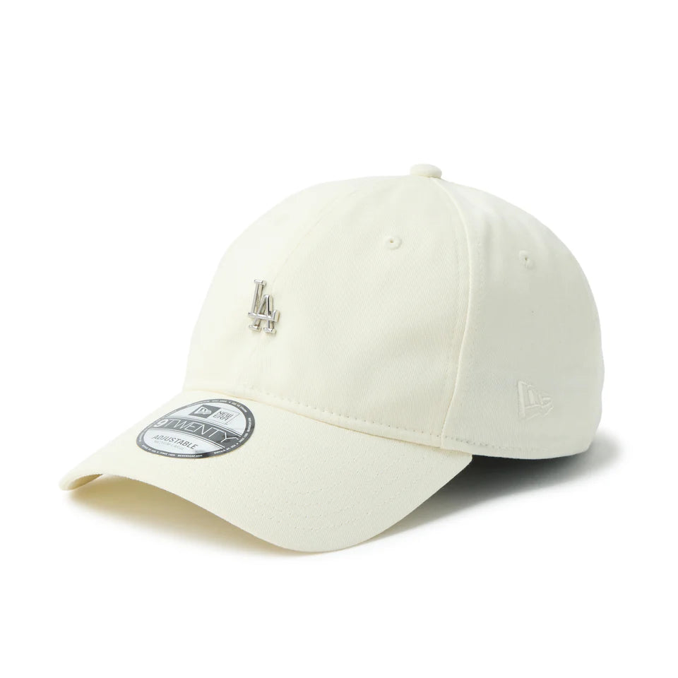 NEW ERA 9TWENTY Metal Logo Mini ロサンゼルス・ドジャース クロームホワイト【14745087】