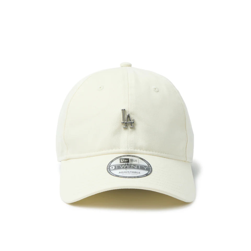 NEW ERA 9TWENTY Metal Logo Mini ロサンゼルス・ドジャース クロームホワイト【14745087】
