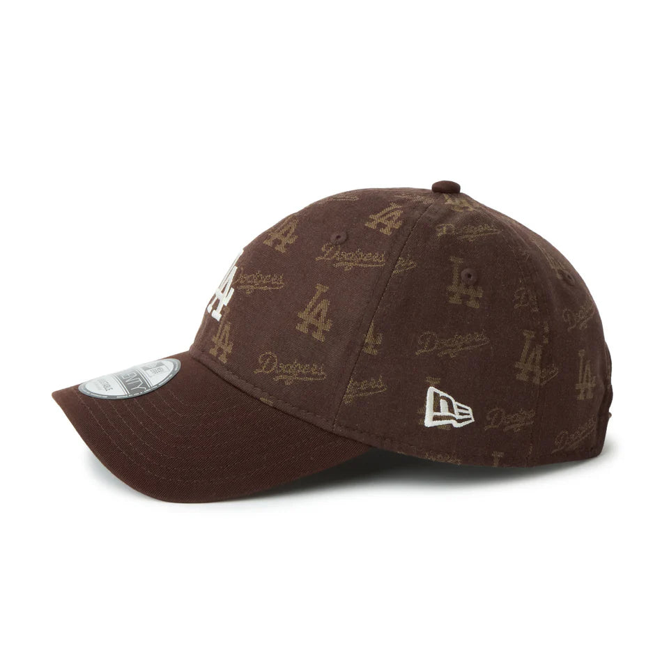NEW ERA 9TWENTY MLB Jacquard ロサンゼルス・ドジャース ブラウン【14745089】