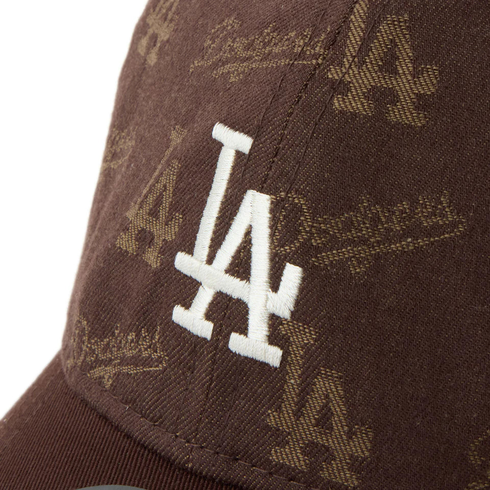 NEW ERA 9TWENTY MLB Jacquard ロサンゼルス・ドジャース ブラウン【14745089】
