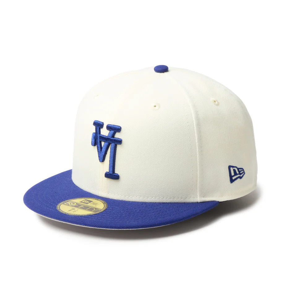 59FIFTY MLB Upside Down ロサンゼルス・ドジャース クロームホワイト/ダークロイヤル【14745160】