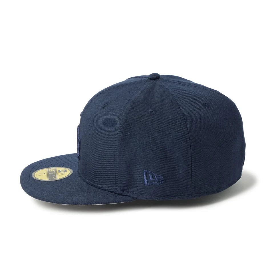NEW ERA 59FIFTY Tonal Logo ロサンゼルス・ドジャース ナイトシフトネイビー【14745162】