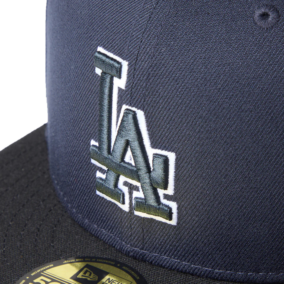 NEW ERA 59FIFTY MLB Glow in the Dark ロサンゼルス・ドジャース ネイビー/ブラック【14745173】