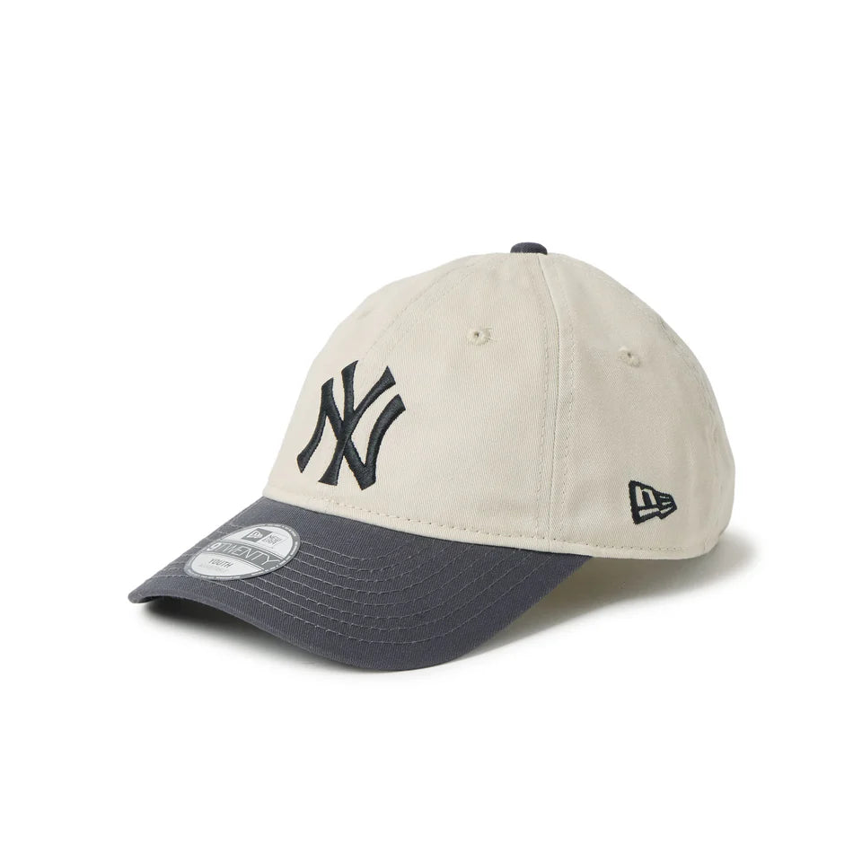 NEW ERA キッズ Youth 9TWENTY 2-Tone ニューヨーク・ヤンキース ストーン/グラファイト【14747045】