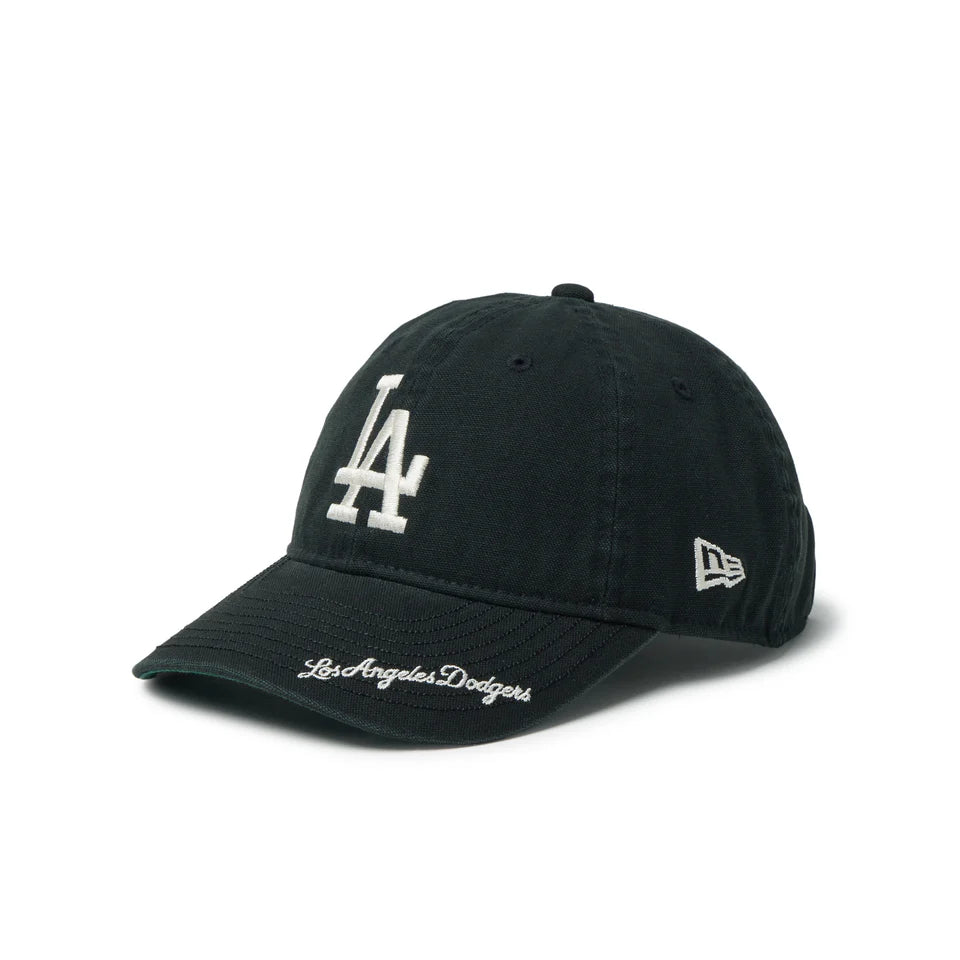 NEW ERA キッズ Youth 9TWENTY ロサンゼルス・ドジャース MLB Visor Logo バイザーロゴ ブラック【14747061】