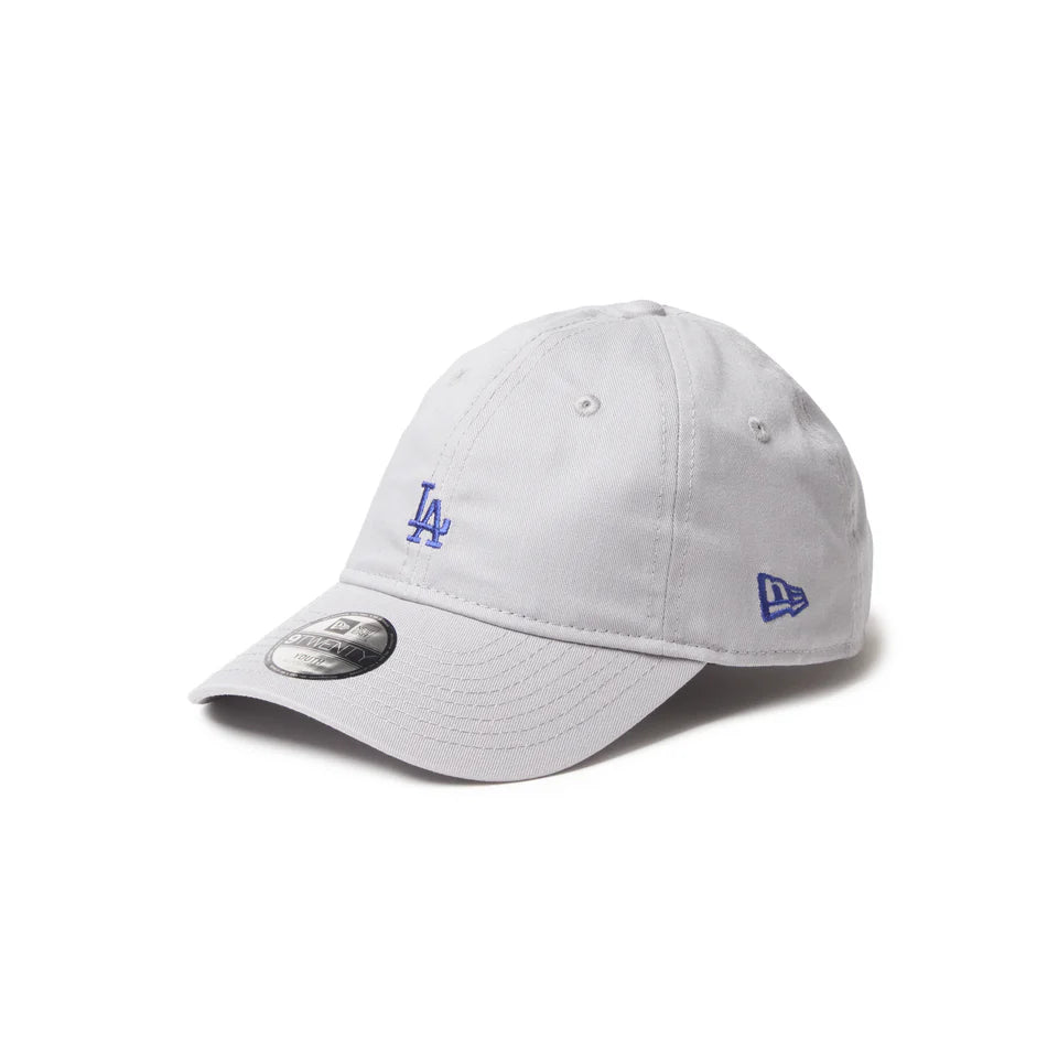 NEW ERA キッズ Youth 9TWENTY MLB Mini Logo ミニロゴ ロサンゼルス・ドジャース グレー【14747063】