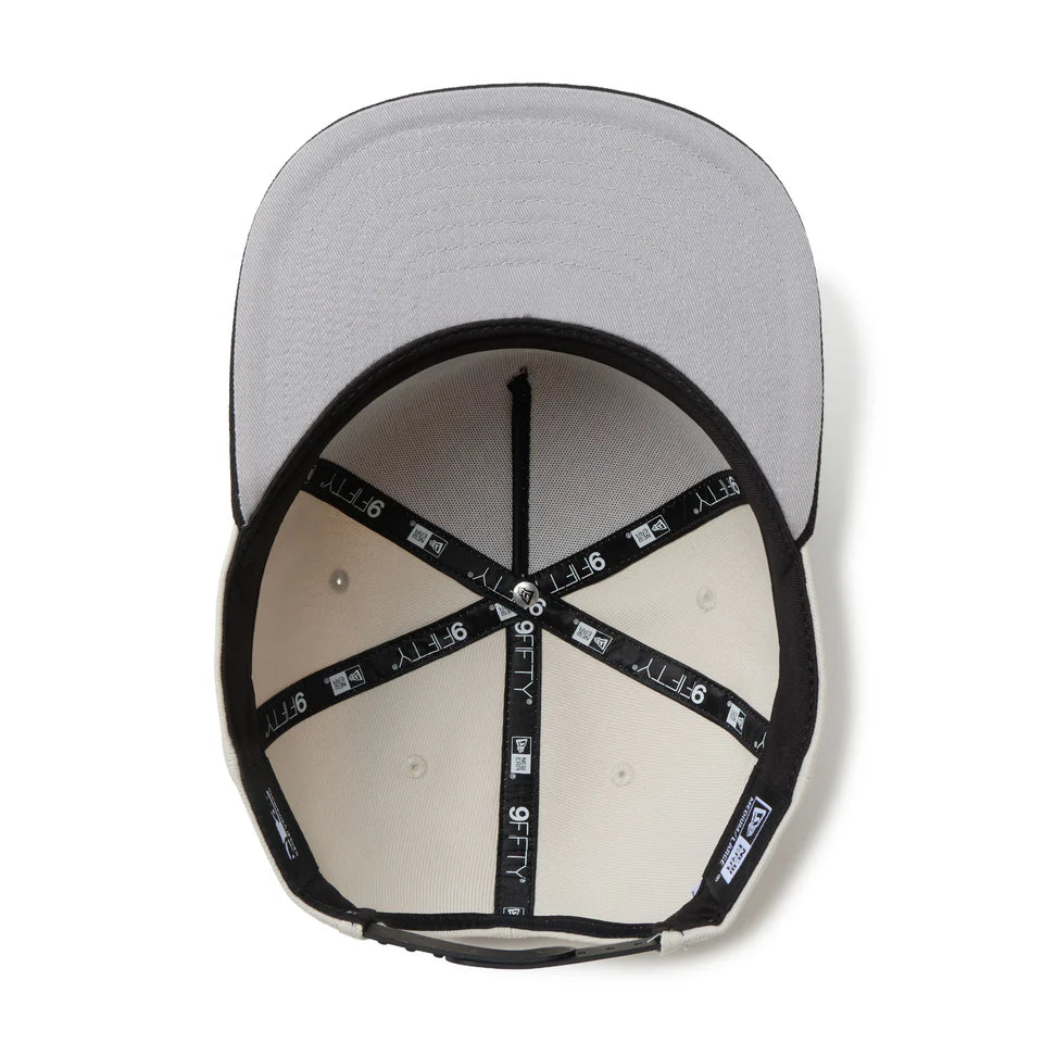 NEW ERA 9FIFTY A-Frame kansaï yamamoto Old English ストーン/ブラック【14858761】