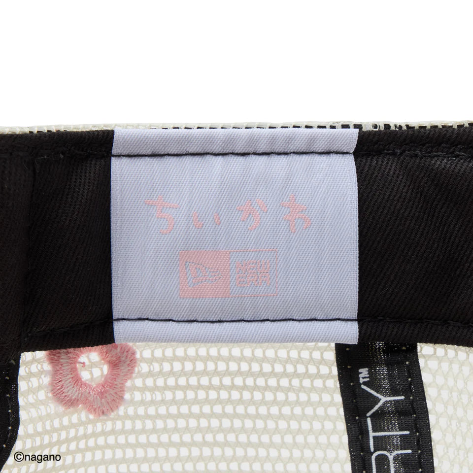 NEW ERA キッズ Youth 9FORTY A-Frame トラッカー ちいかわ / モモンガ・古本屋 ピンク【14864475】