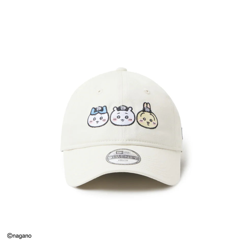 NEW ERA キッズ Youth 9TWENTY ちいかわ / ちいかわ・ハチワレ・うさぎ アイボリー【14864477】