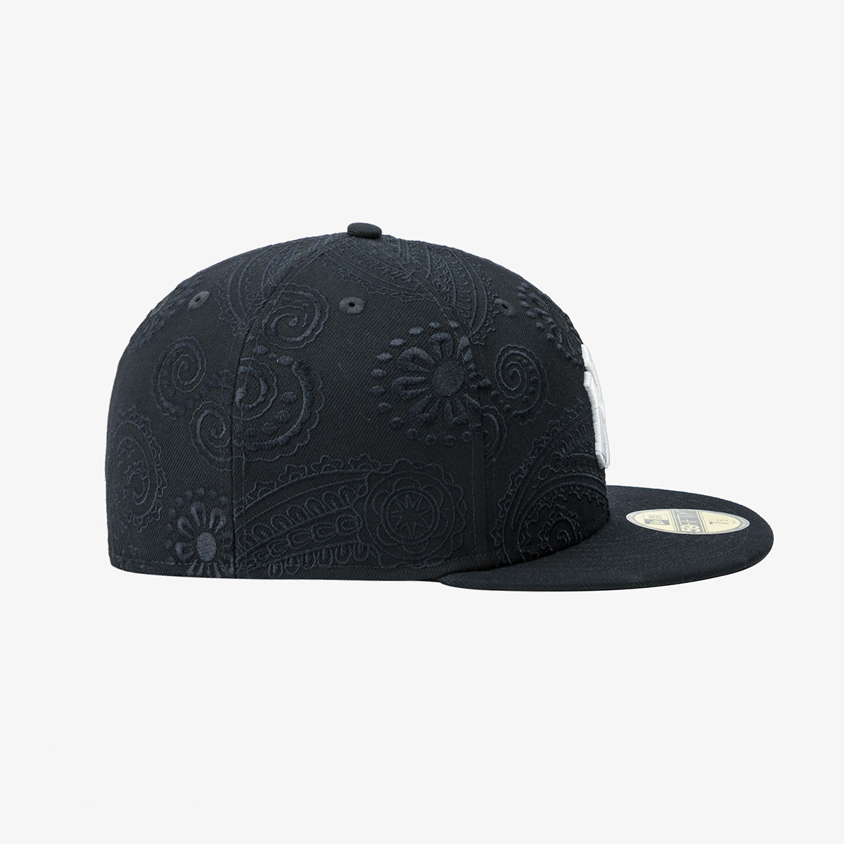 【海外買付品】59FIFTY オールオーバー ペイズリー ニューヨーク ヤンキース ネイビー