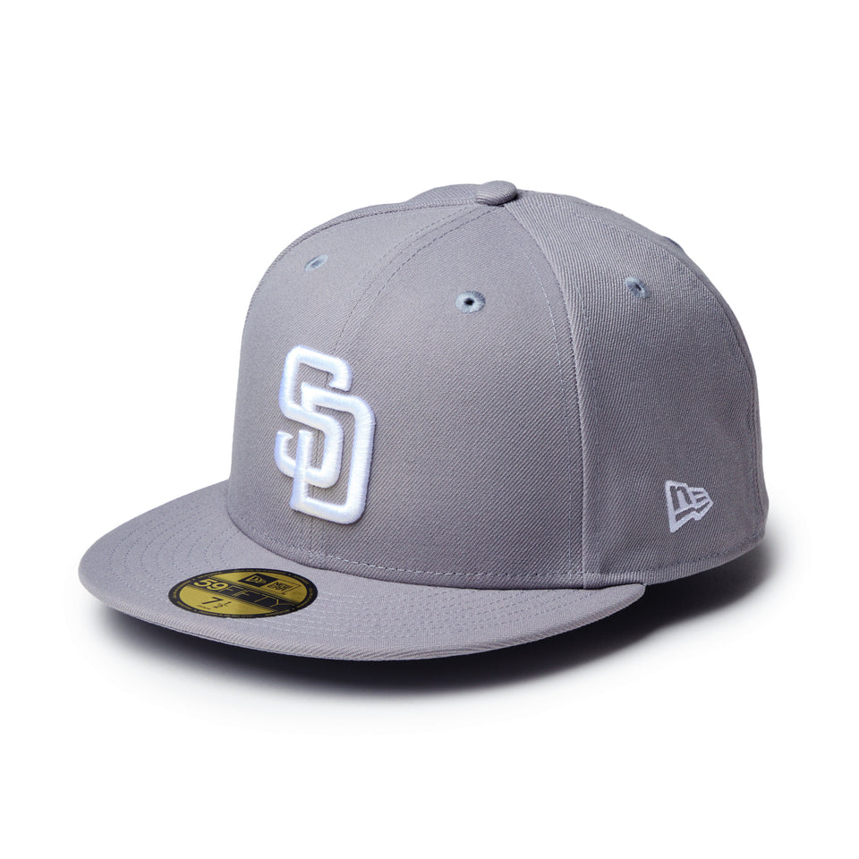 59FIFTY サンディエゴ・パドレス グレー/ホワイト【14942683】
