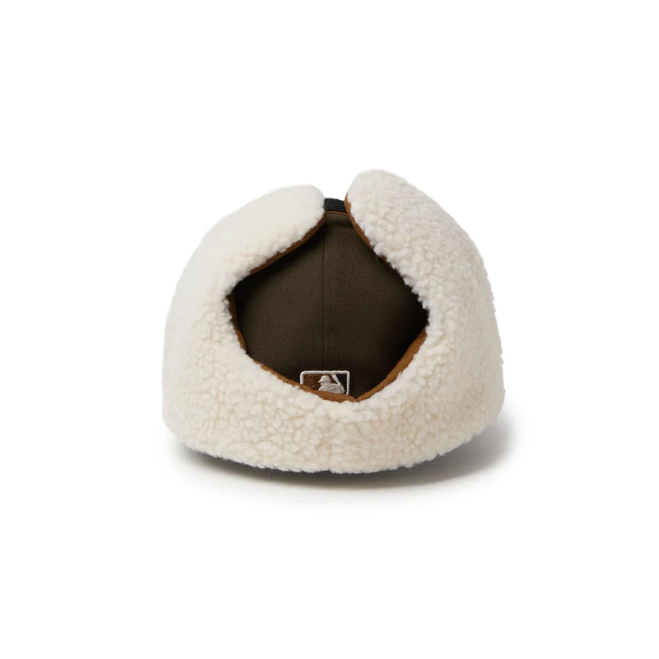 NEW ERA キッズ Kid's 59FIFTY Dog Ear ドッグイヤー ニューヨーク・ヤンキース ウォルナット/トーステッドピーナッツ【15125047】