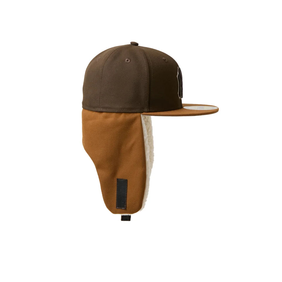 NEW ERA キッズ Kid's 59FIFTY Dog Ear ドッグイヤー ニューヨーク・ヤンキース ウォルナット/トーステッドピーナッツ【15125047】
